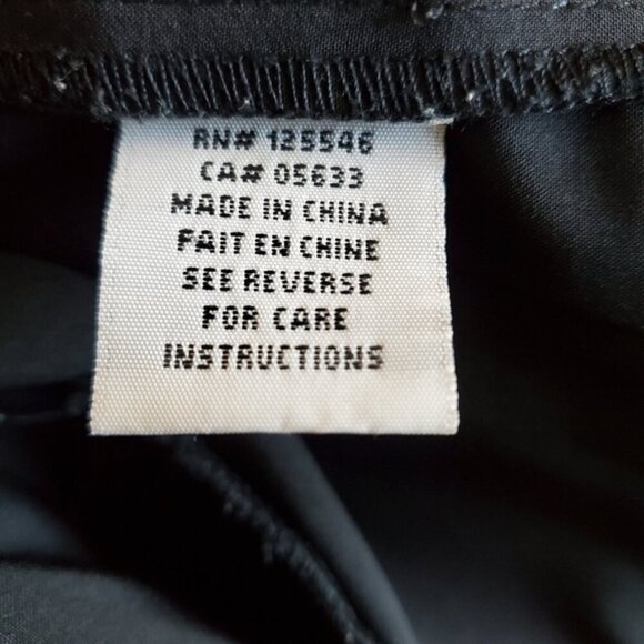 Habitat Clothes to Live In Black Pull-on Pant Size Medium - Picture 8 of 9